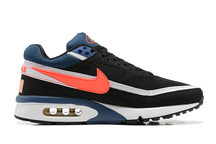 Nike Air Max BW Sneakers in Navy Black Coral - product image from the listing.