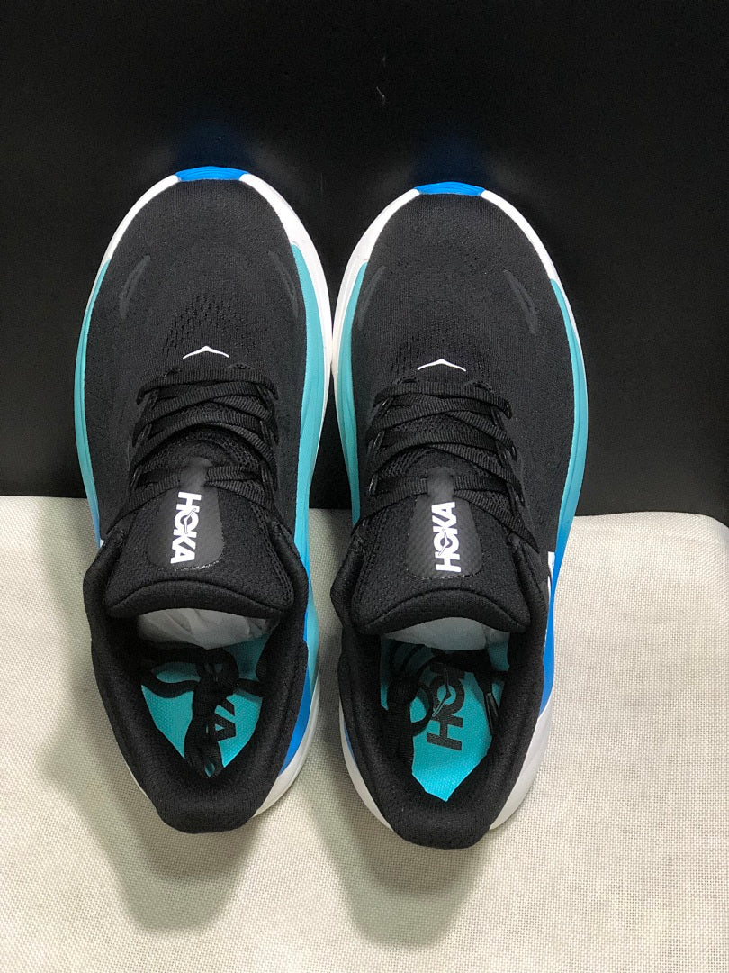 HOKA Arahi 8 Running Shoes, in Black Blue - product image from the listing.