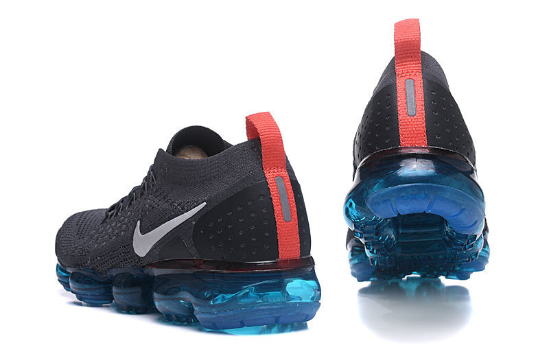 Nike Air VaporMax Flyknit 2 in Dark Grey Blue 942842-600 - product image from the listing.