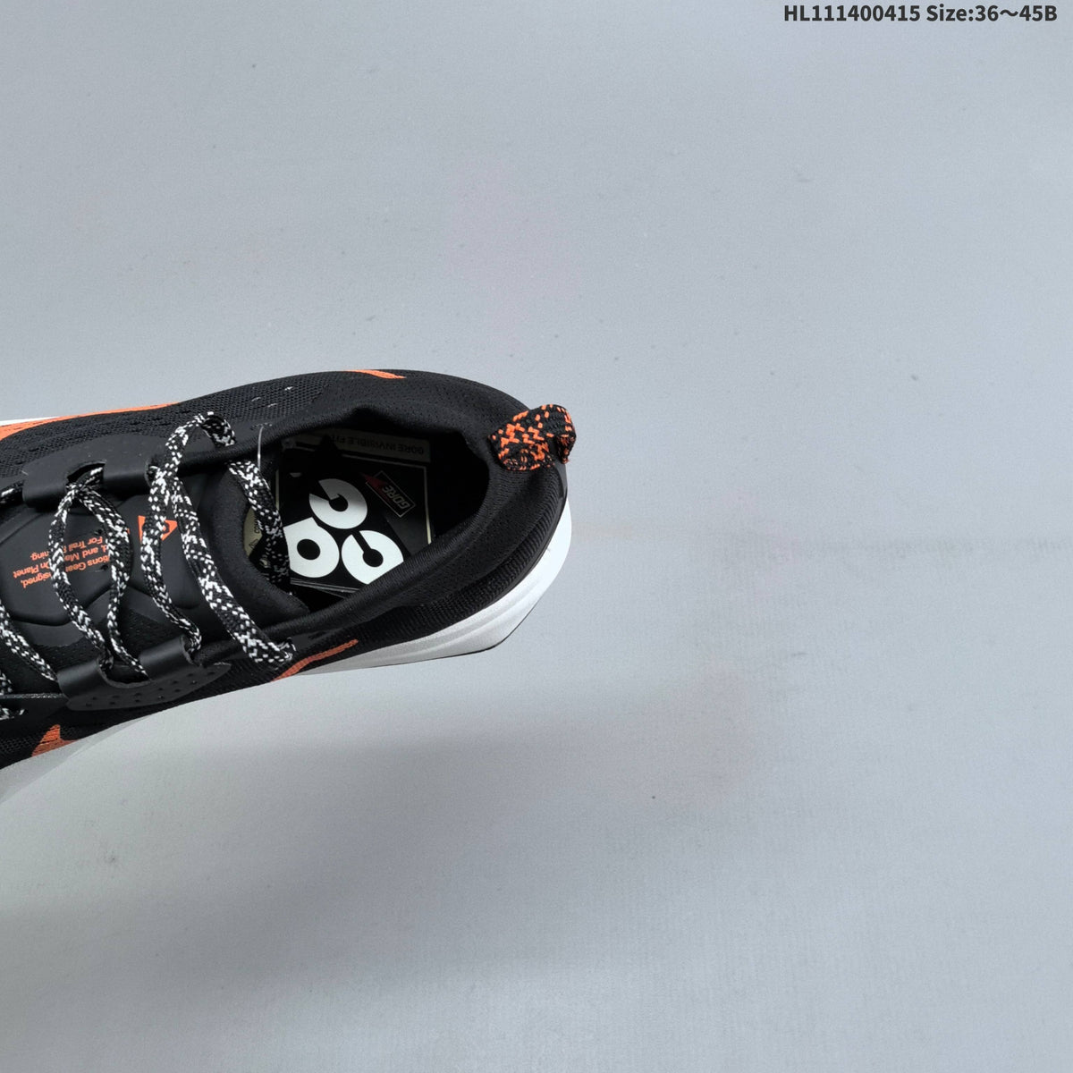 Nike ACG Zegama Trail Running Shoes, in Black and Orange - product image from the listing.