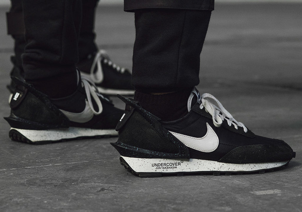 Nike x Undercover Daybreak Sneakers in Black White BV4594-001 - product image from the listing.