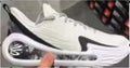 Nike Basketball Shoes in White and Black 901-7 - product image from the listing.