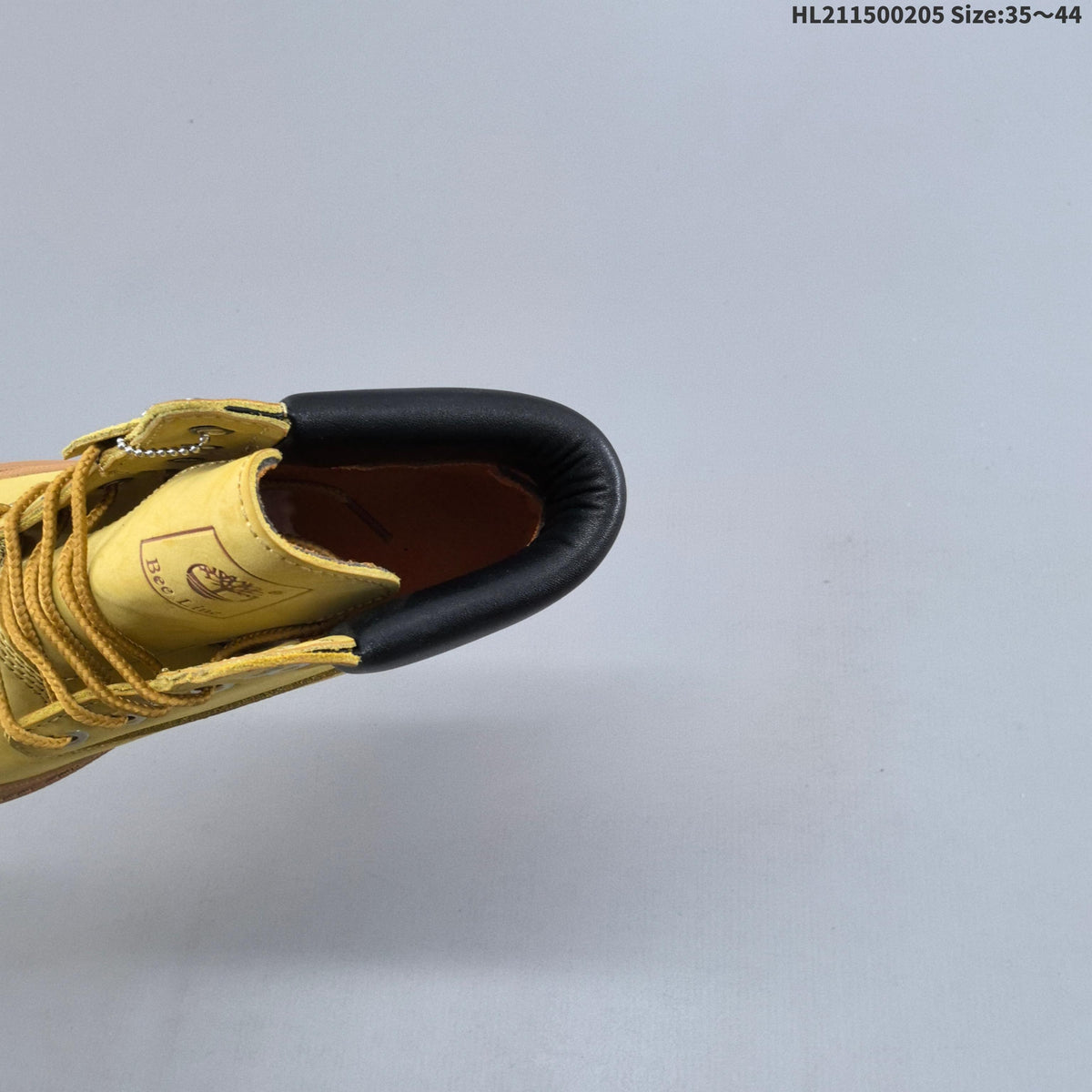 Timberland Yellow High-Cut Lace-Up Boots - product image from the listing.