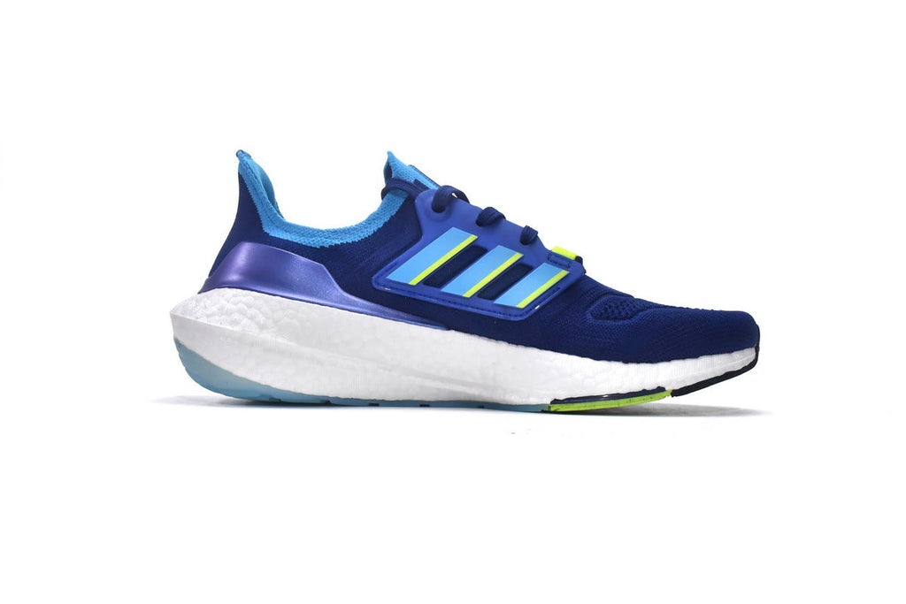 adidas UltraBoost 22 Shoes for Running, Blue, GX9333 - product image from the listing.
