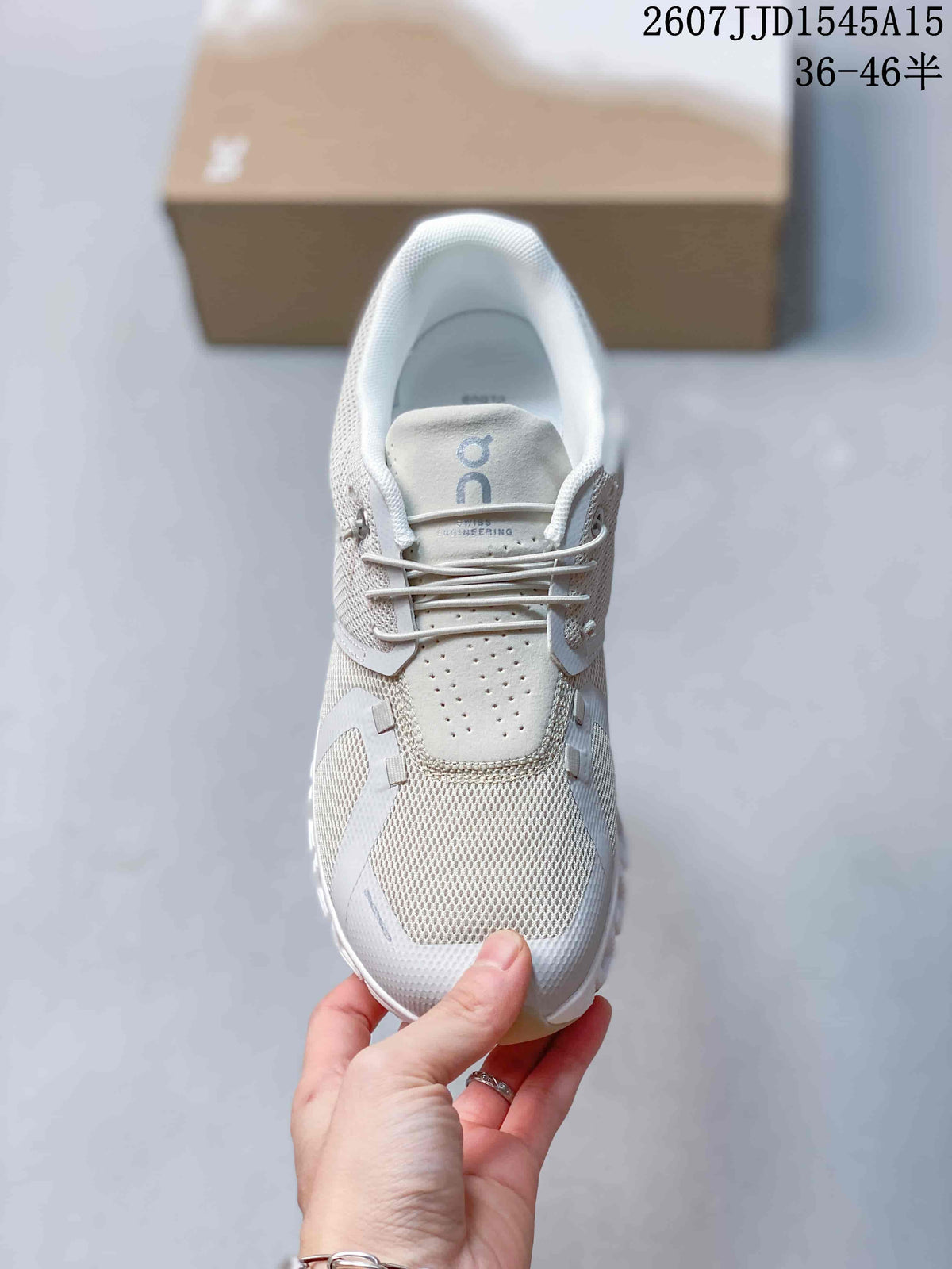 On CloudTilt White Mesh Sneakers for Running - product image from the listing.