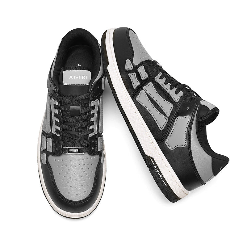 AIVIIRI Low-Top Sneakers in Black and Gray - product image from the listing.