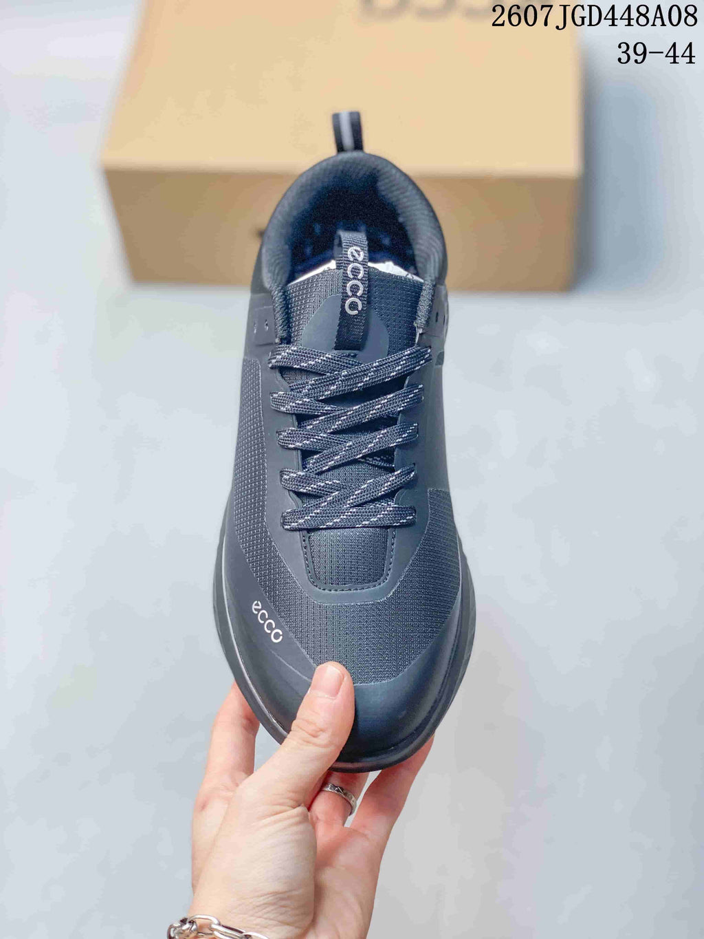 ECCO 710280OPW Dark Gray Casual Sneakers for Running - product image from the listing.