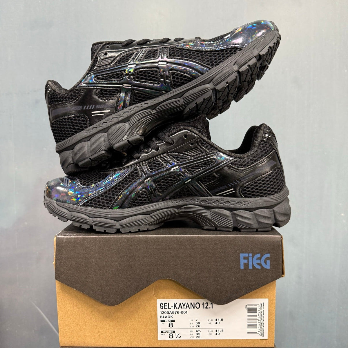 Nike ACG Gaiadome 12.1 Black Hiking Trainers 1203A976-001 - product image from the listing.