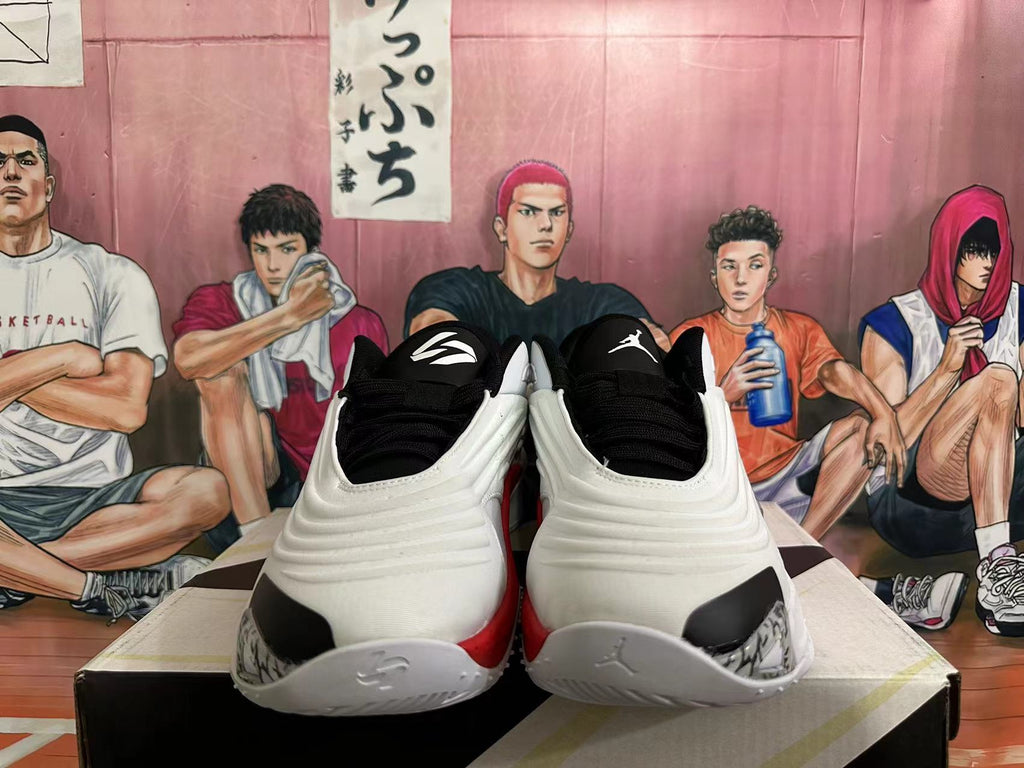 Jordan Luka 1 White Cement Basketball Footwear - product image from the listing.