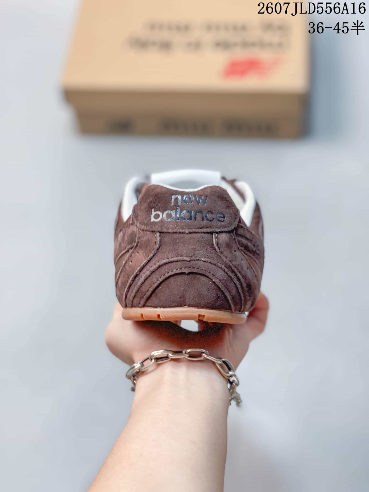 Miu Miu x New Balance 530 SL Sneakers in Brown 2607JLD556A16 - product image from the listing.
