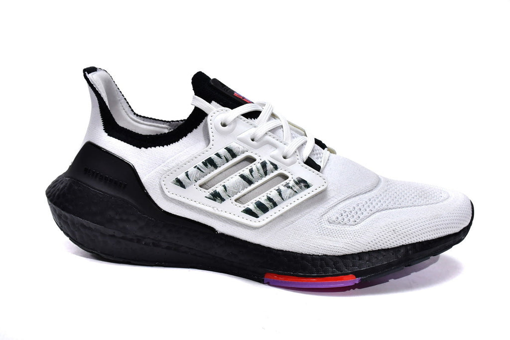 adidas UltraBoost 22 GW1915 Running Sneakers in White Black - product image from the listing.