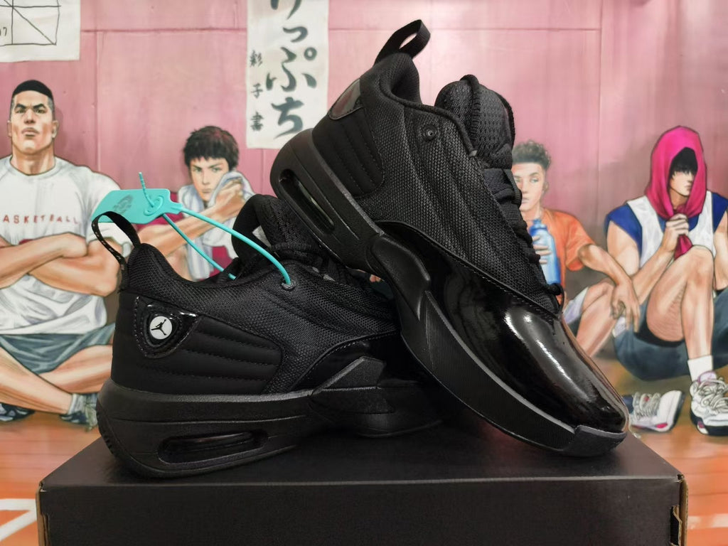 Jordan Luka 1 Basketball Shoes, in Black - product image from the listing.