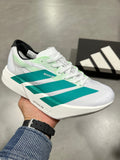 Adidas Adizero Lightstrike Pro Running Shoes in White Teal - product image from the listing.