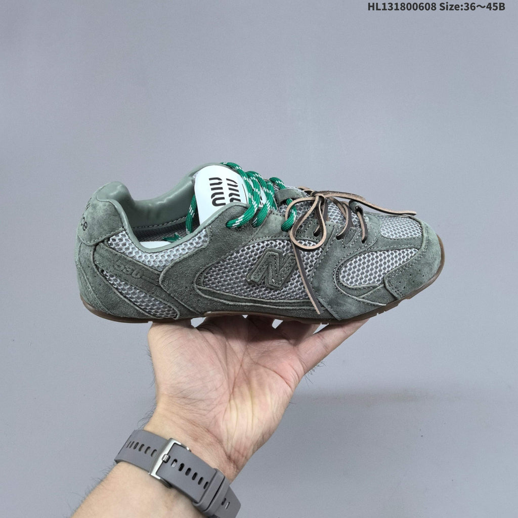 Miu Miu x New Balance 530 SL Low-Cut Sneakers - product image from the listing.