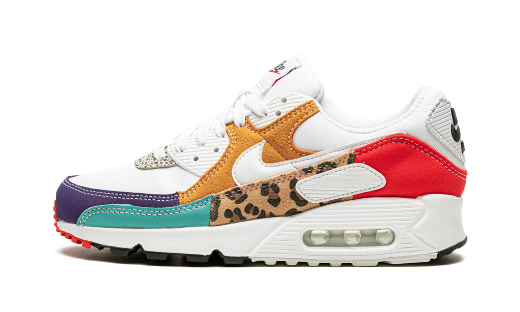 Women's AIR MAX 90 SE "Animal" DH5075 100 - product image from the listing.