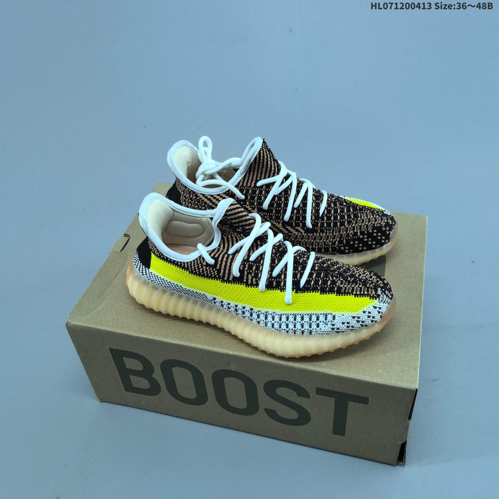 Adidas Yeezy 350 V2 Knit-Look Lifestyle Trainers - product image from the listing.