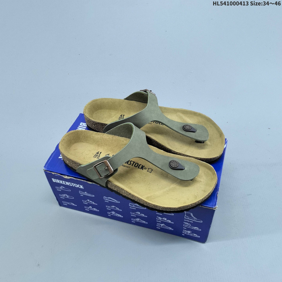 Gizeh Thong Sandals with Adjustable Buckle by Birkenstock - product image from the listing.