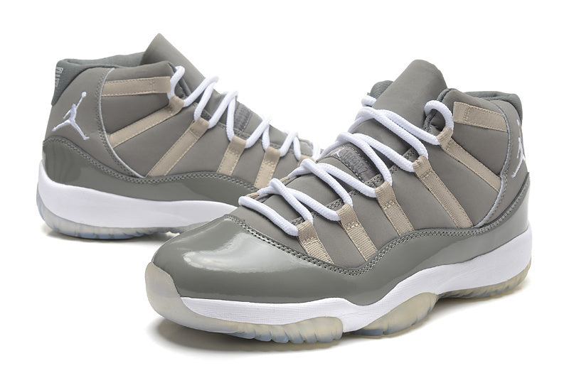 Air Jordan 11 Retro High-Top Basketball Shoes Grey - product image from the listing.