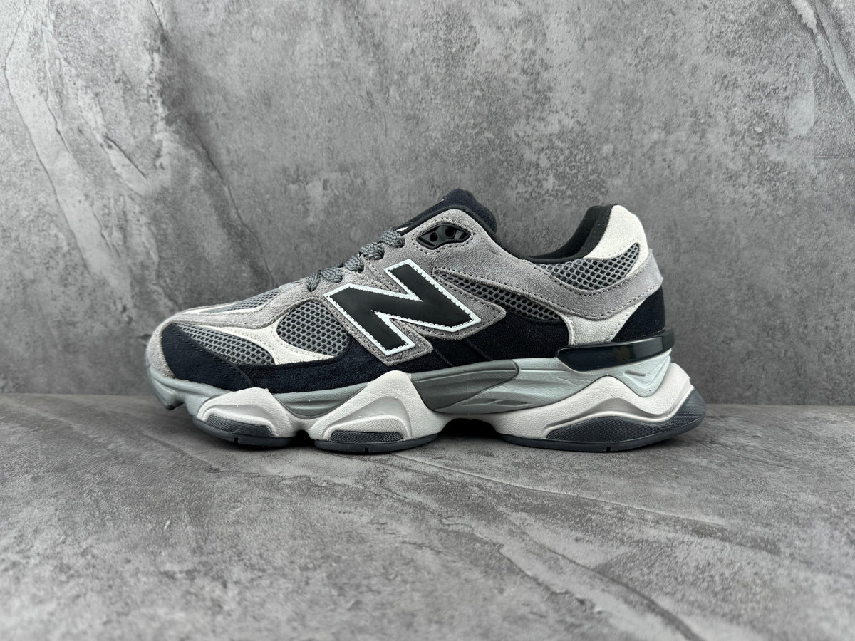Gray and Black New Balance 9060 U9060ERA Sneakers - product image from the listing.