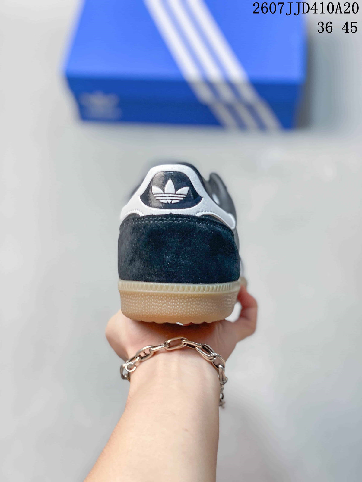 Adidas Originals Samba OG Sneakers in Black White - product image from the listing.
