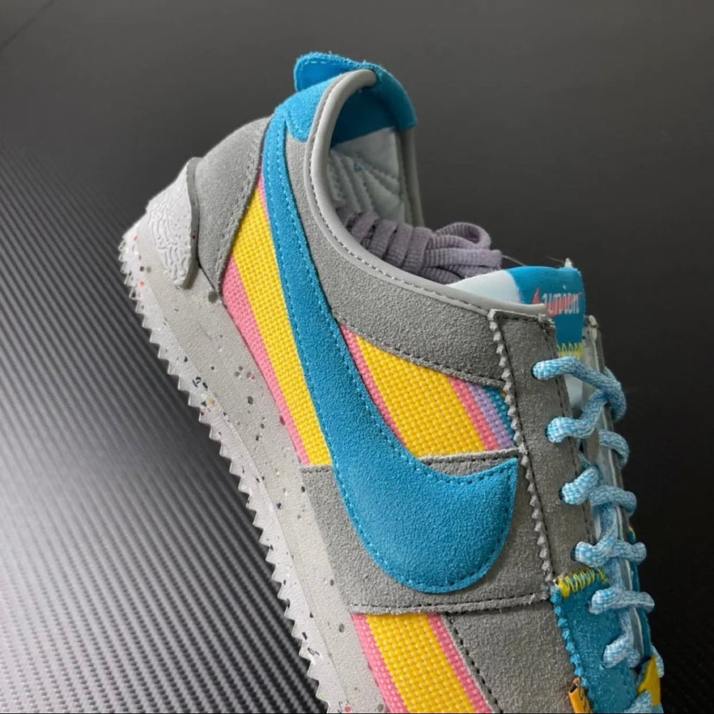 Nike Cortez SP Union LA Sneakers in Light Smoke Grey DR1413-002 - product image from the listing.