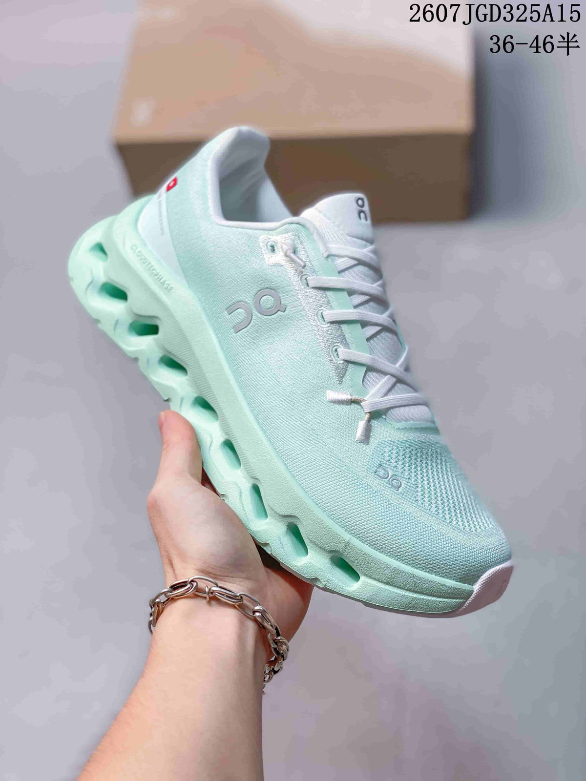 On Cloudtilt Mint Green Lightweight Sneakers for Running - product image from the listing.