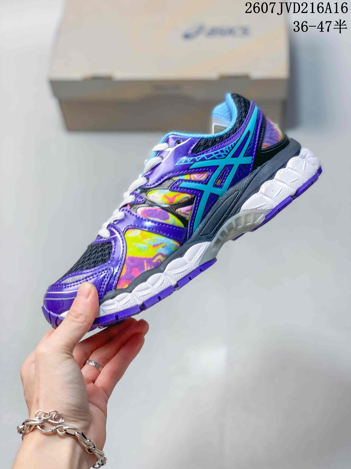 ASICS Gel-Nimbus 16 Running Shoes in Purple Multicolor - product image from the listing.