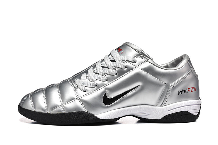 Nike Total 90 III Silver Indoor Soccer Footwear - product image from the listing.