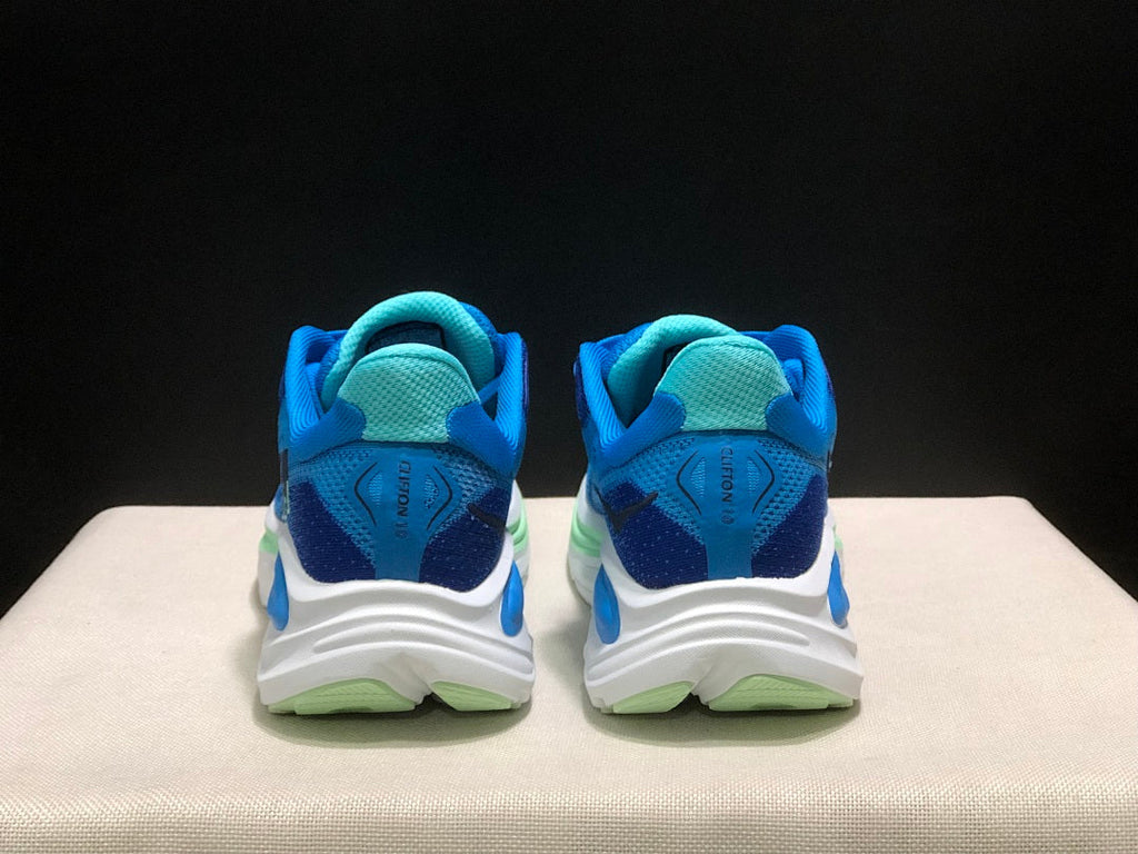 HOKA Clifton 10 Running Shoes in Blue - product image from the listing.