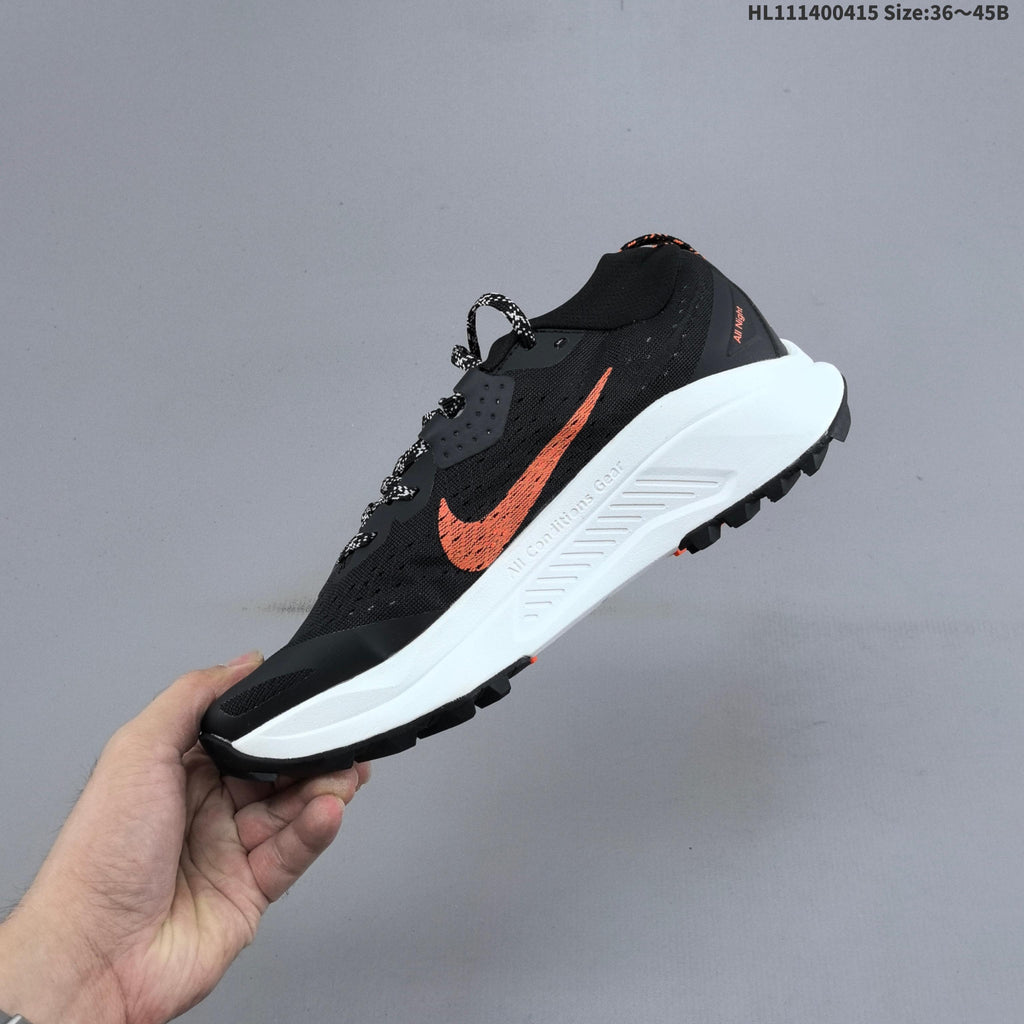 Nike ACG Zegama Trail Running Shoes, in Black and Orange - product image from the listing.