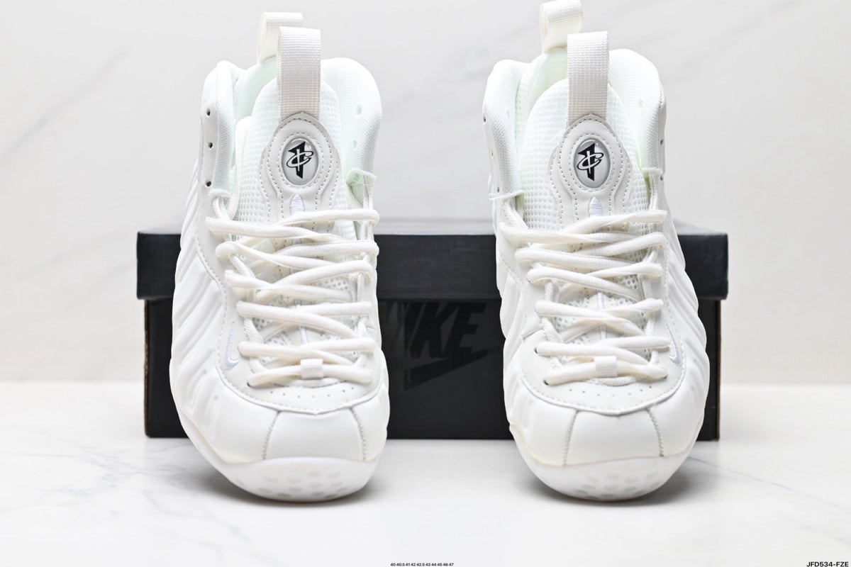 Nike Air Foamposite One Penny Basketball Sneakers in White JFD534-FZE - product image from the listing.