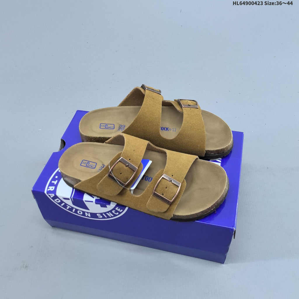 Two-Strap Slide Sandals by Birkenstock - product image from the listing.