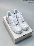 Nike Air Force 1 '07 Low White Graphic Trainers 2607 JHD1190A20 - product image from the listing.