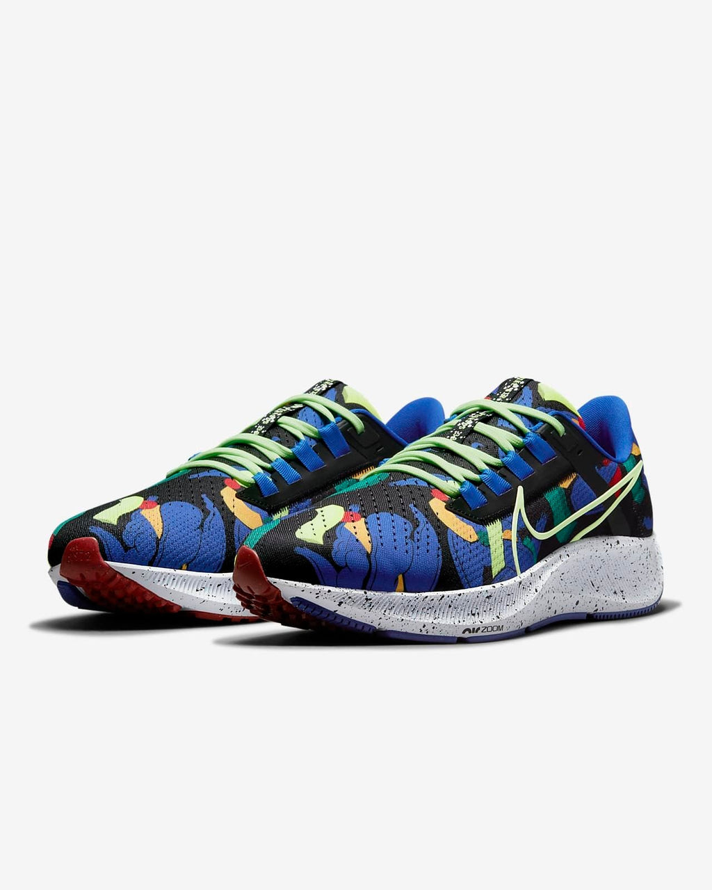 Nike Air Zoom Pegasus 38 Running Shoes in Multicolor DD1827-001 - product image from the listing.