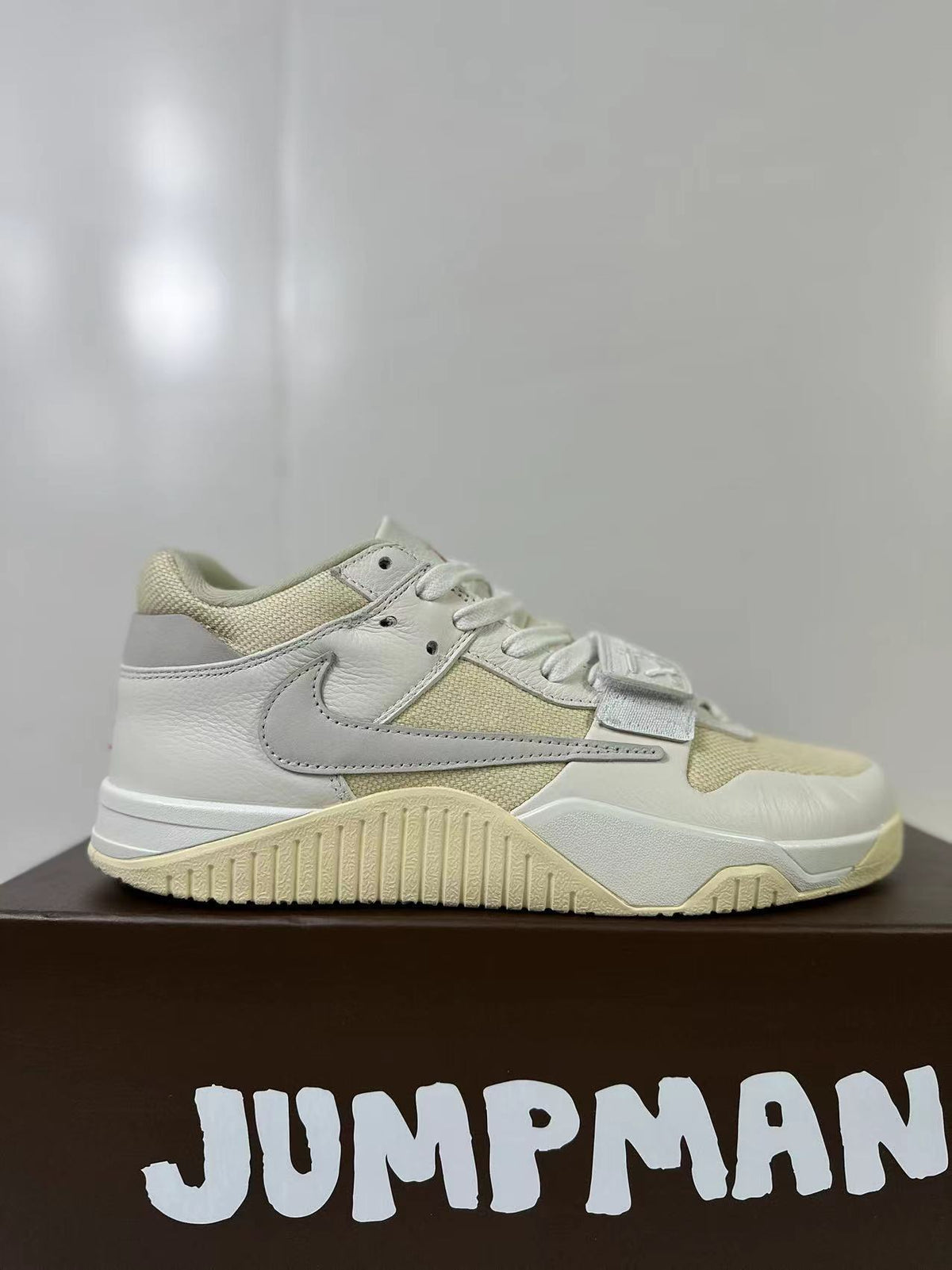 Jordan Jumpman Jack TR Sneakers in Cream Yellow FZ8117-003 - product image from the listing.