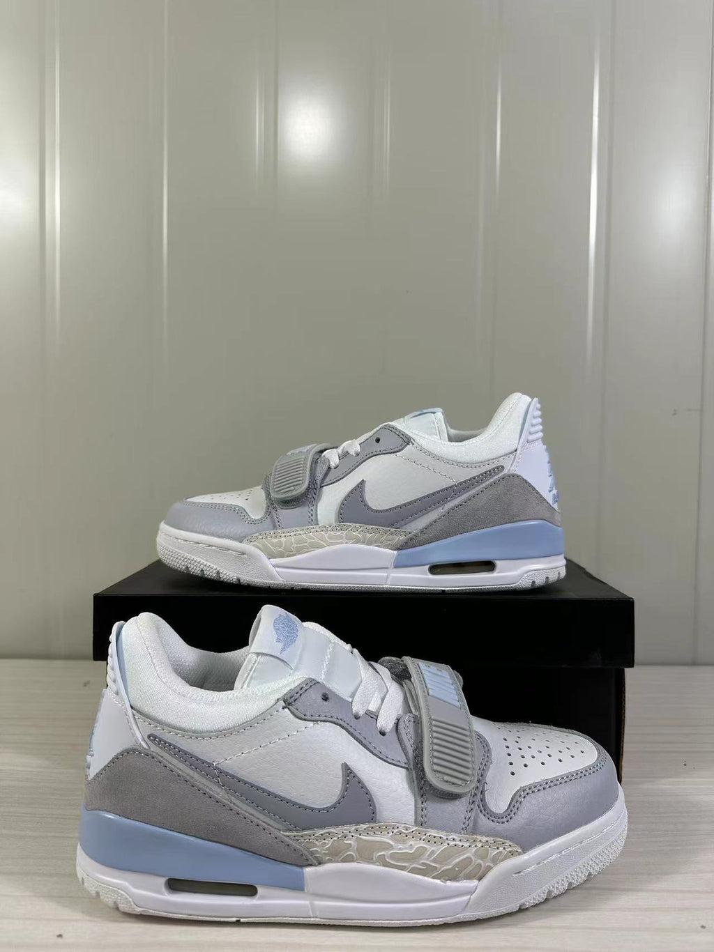 Jordan Legacy 312 Low Sneakers in Glacier Blue HQ1190-101 - product image from the listing.