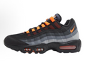 Nike Air Max 95 Sneakers in Black Grey Orange - product image from the listing.