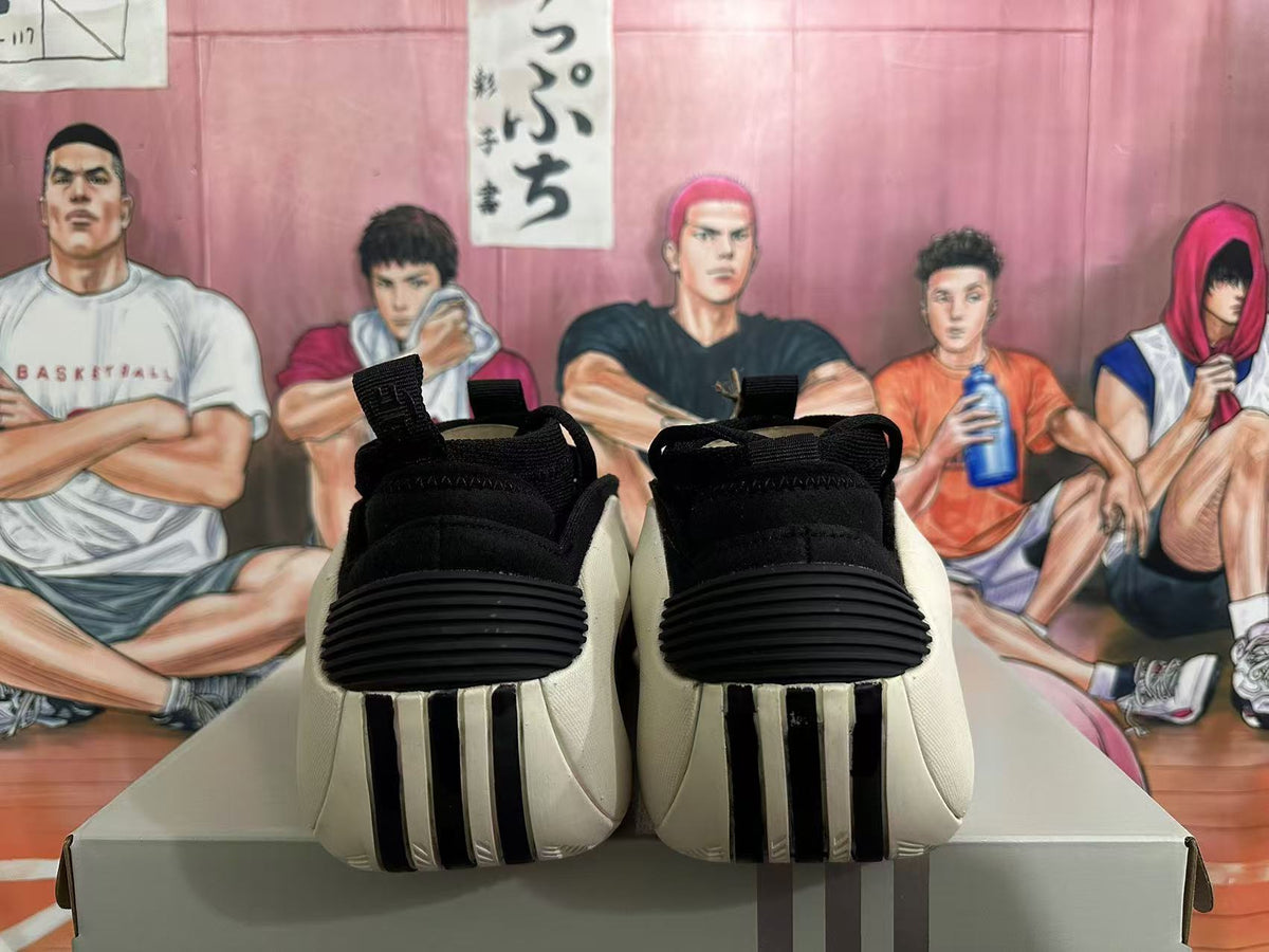Low-Top Sneakers in Black White Red - product image from the listing.