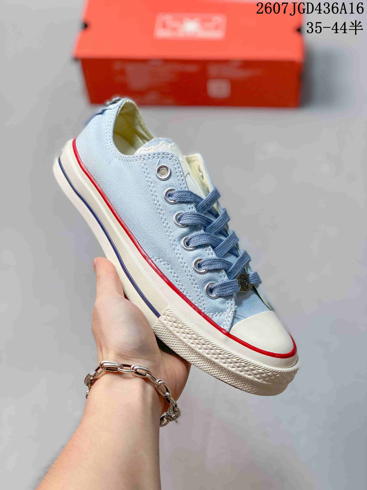Converse All Star Low-Top Sneakers in Light Blue 2607JGD436A16 - product image from the listing.