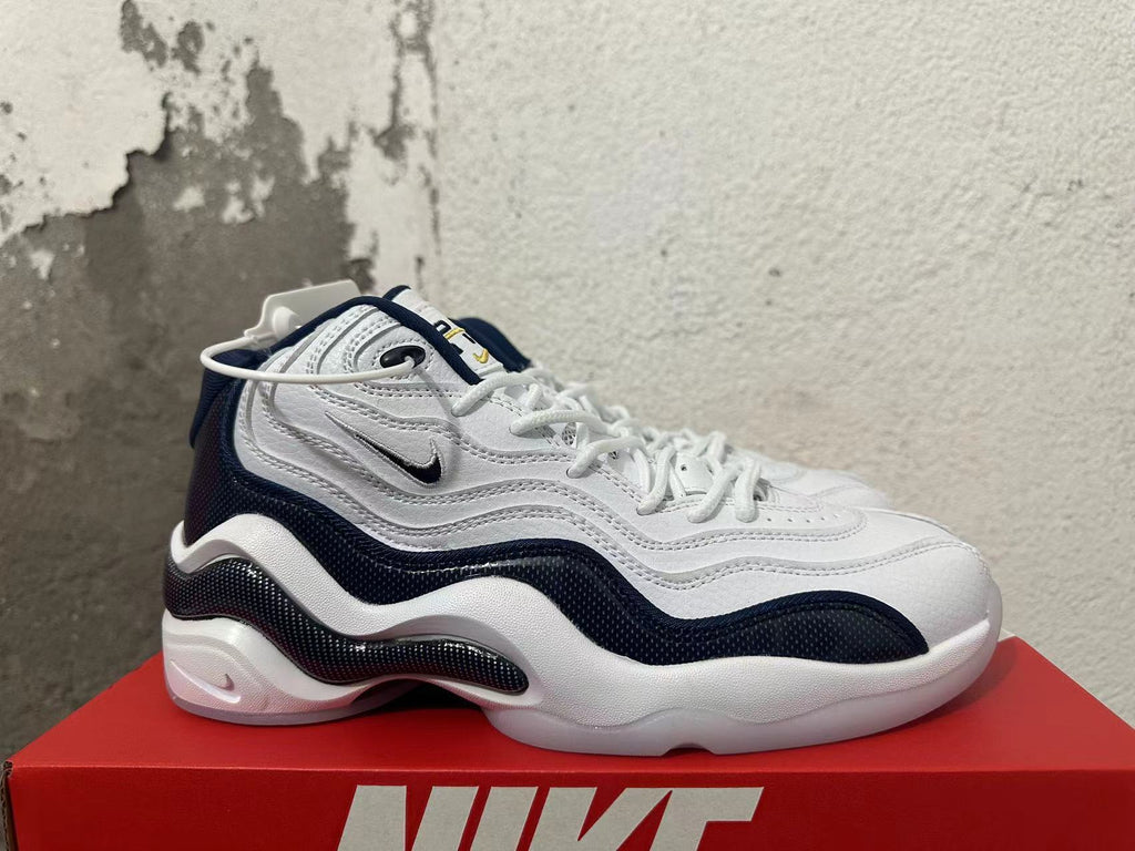 Nike Air Max 97 Sneakers in White and Navy - product image from the listing.