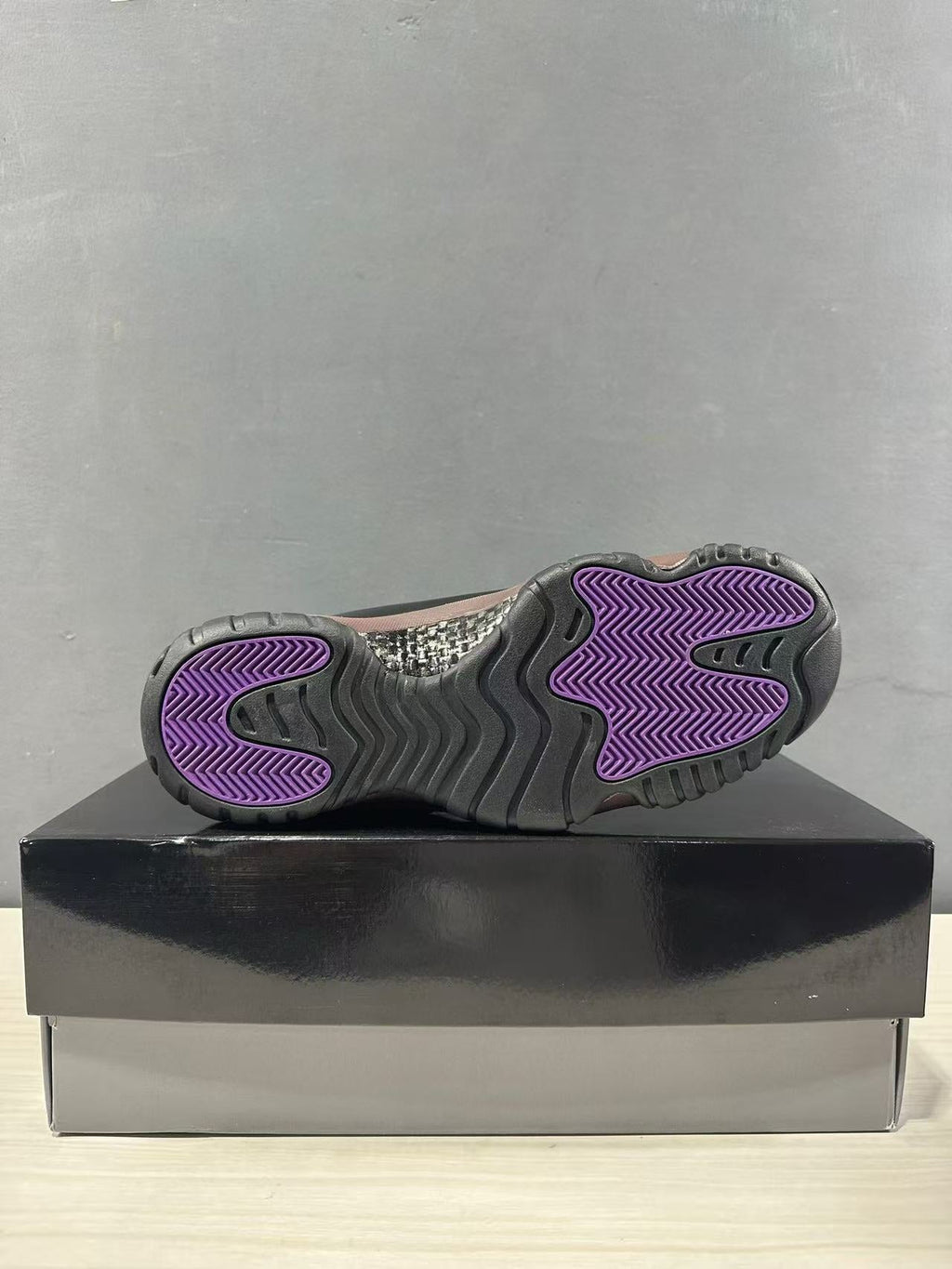Air Jordan 11 Retro Black Bronze High-Top Sneakers - product image from the listing.