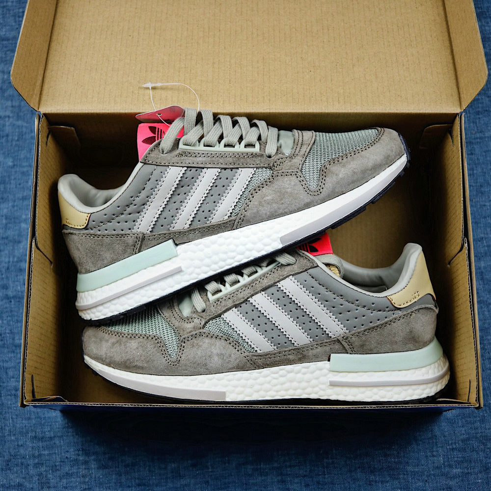 Adidas Originals ZX 500 RM Sneakers in Grey BD7959 - product image from the listing.