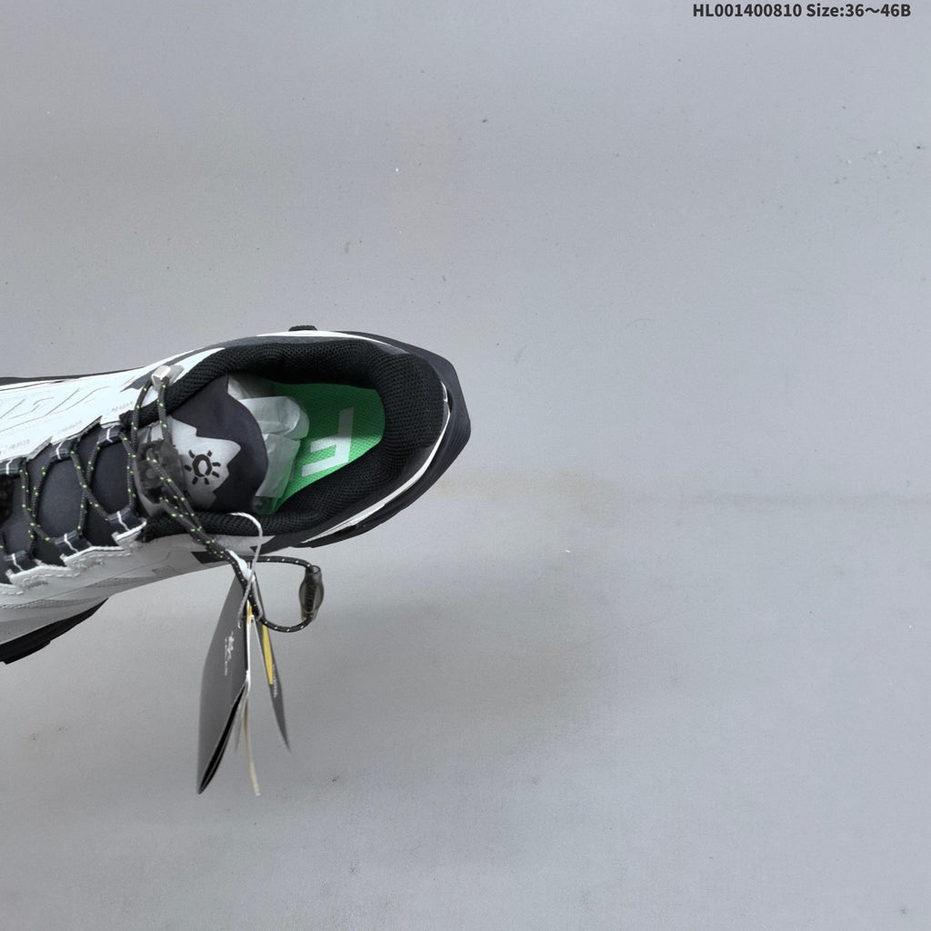 Kailas FUGA EX3 Trail Running Shoes, in Gray and White - product image from the listing.