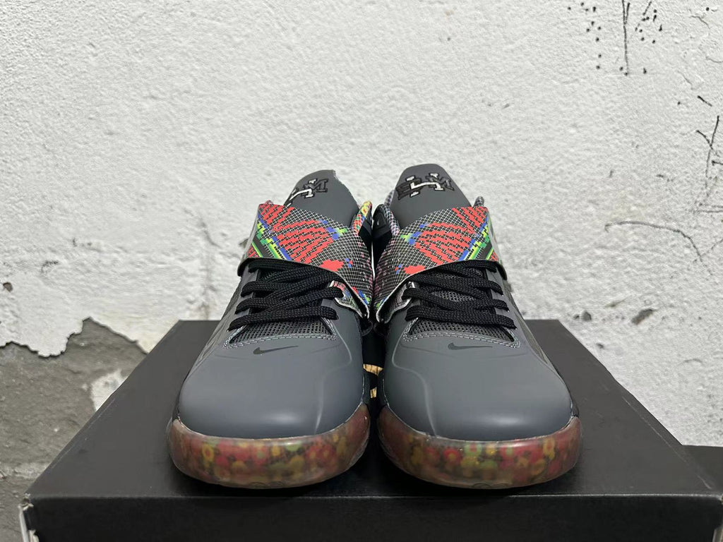 Black and Multicolor Nike KD Basketball Shoes - product image from the listing.