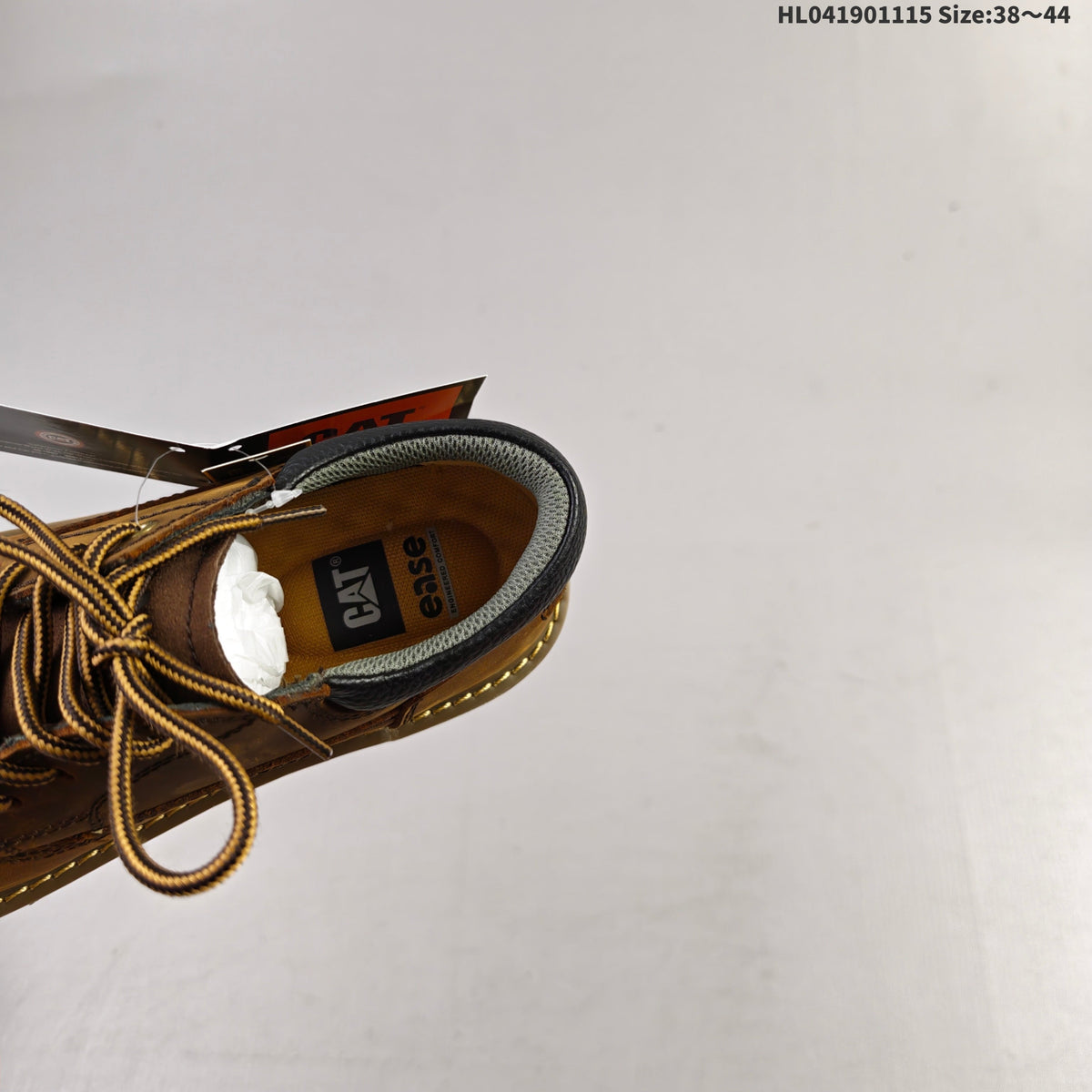 Brown Low-Cut Lace-Up Utility Boots HL041901115 by CAT - product image from the listing.