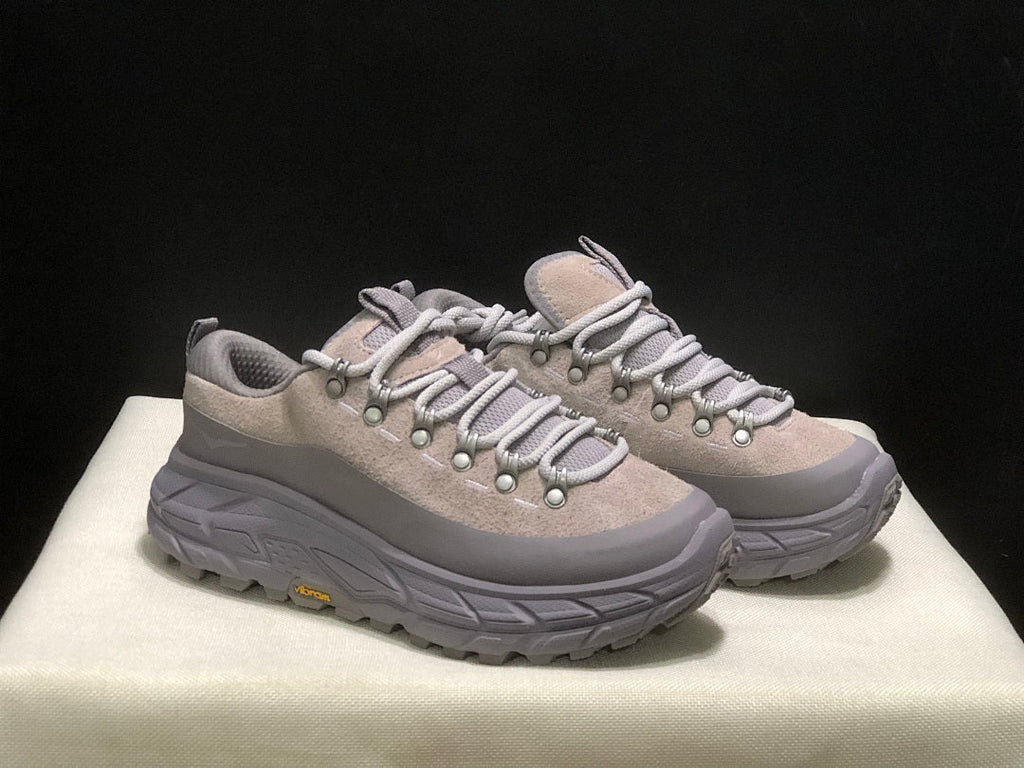 HOKA Tor Summit Low-Top Hiking Sneakers, in Gray - product image from the listing.