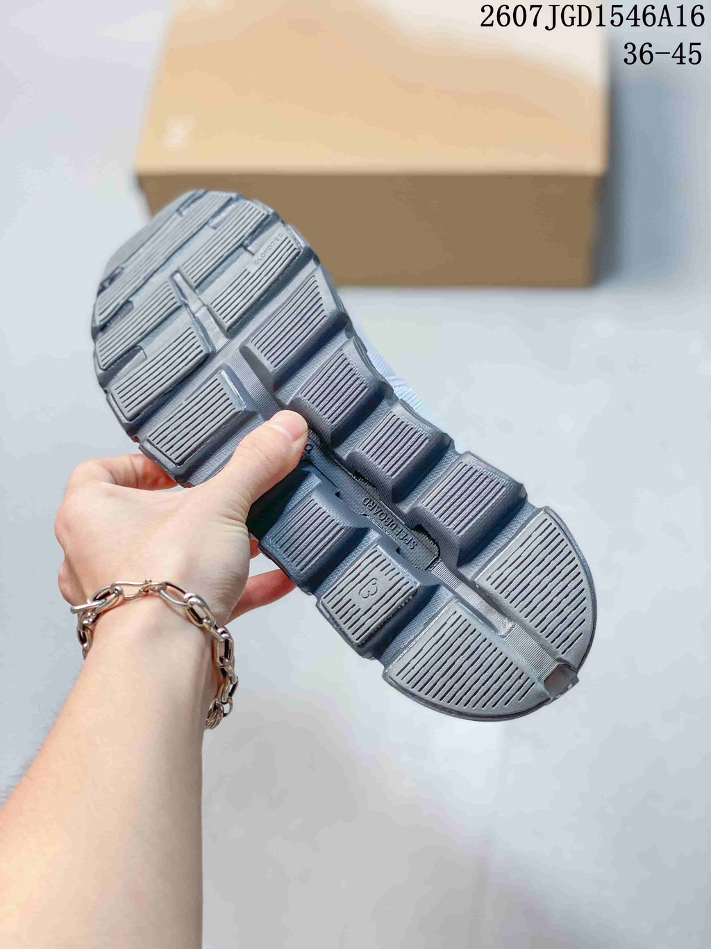 ON Cloudtilt Remix Sneakers in White Gray 711150OWE - product image from the listing.