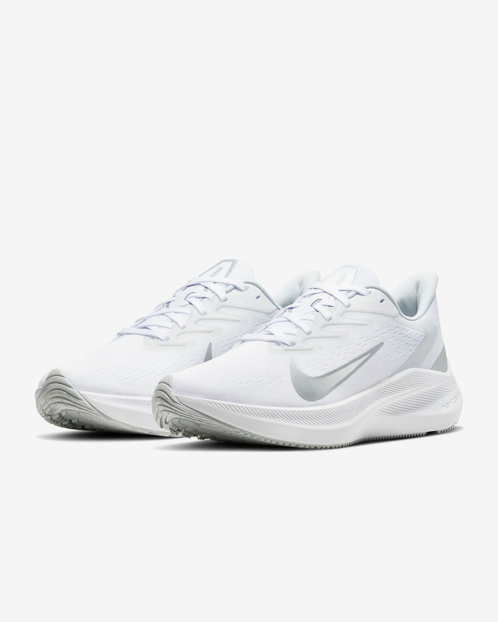 Nike Zoom Winflo 7 Running Shoes in White CJ0302-004 - product image from the listing.