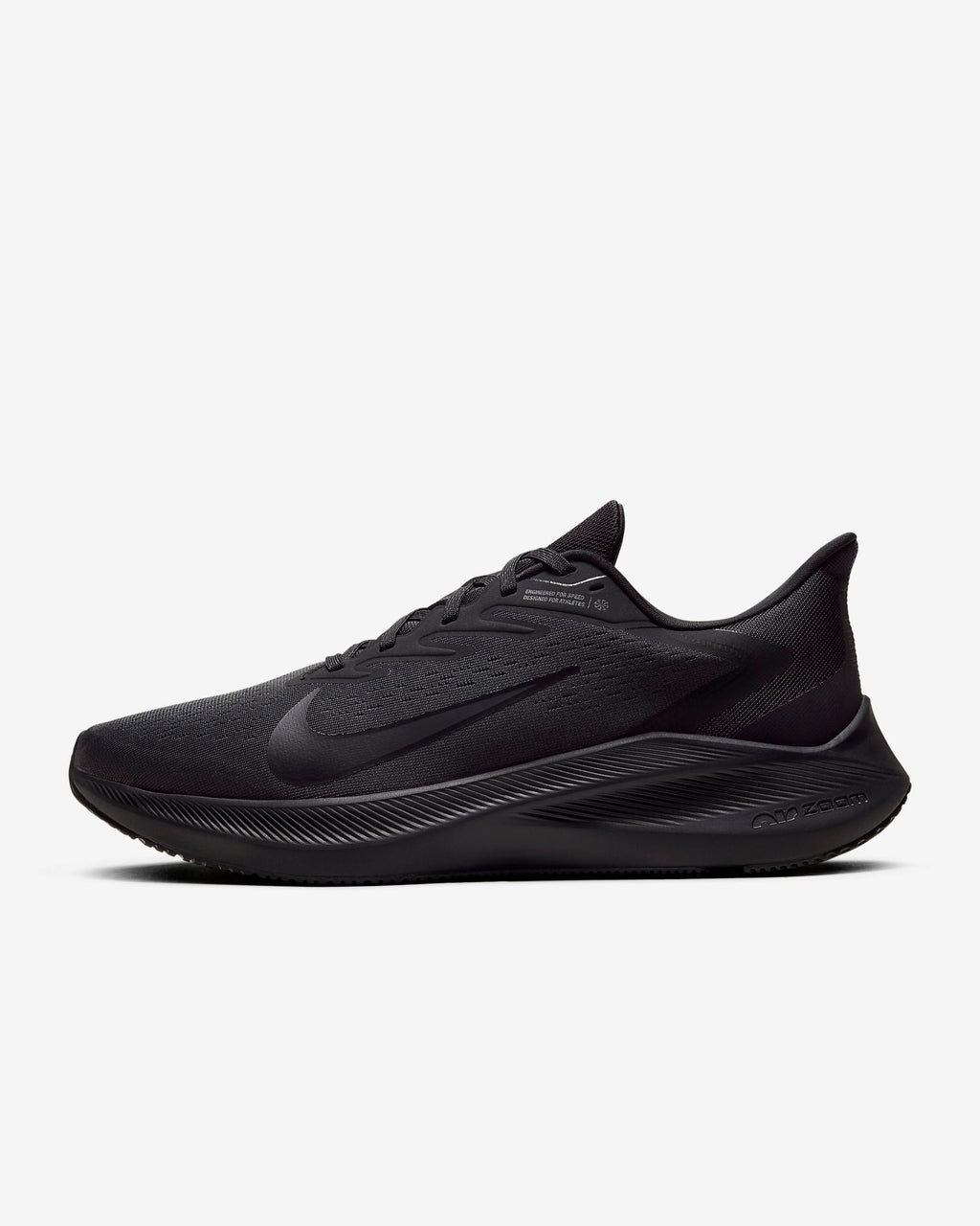 Nike Zoom Winflo 7 Running Shoes in Black CJ0291-001 - product image from the listing.