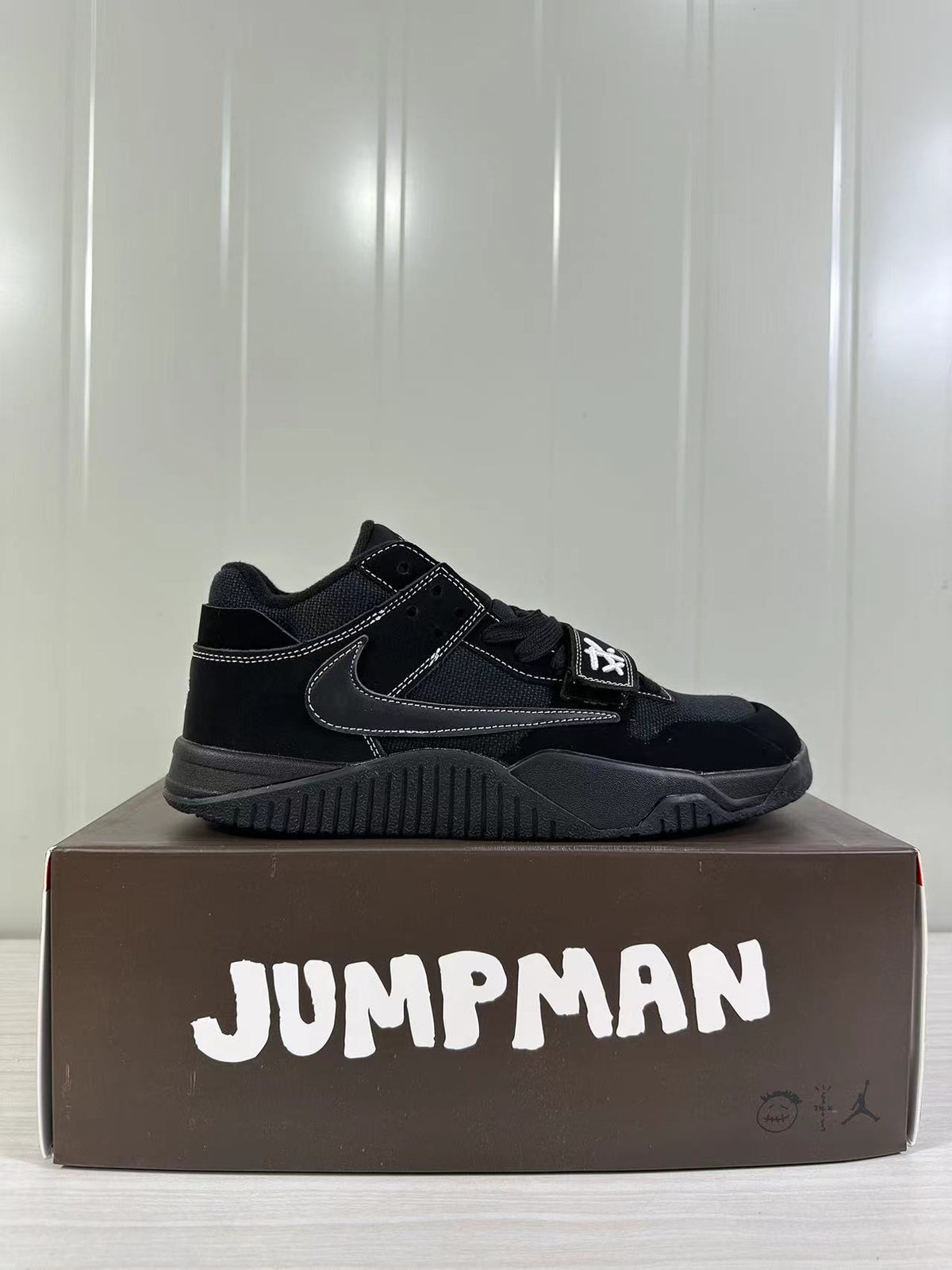 Jordan Cut the Check Sneakers in Black FZ8117-204 - product image from the listing.